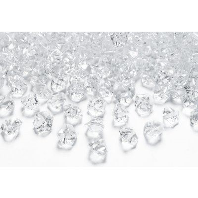 PartyDeco Dekorativní ledové krystaly čiré – Hledejceny.cz