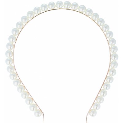 Čelenka do vlasů s perlami Eurostil Professional - zlatá, 2 ks (06940) – Zboží Mobilmania