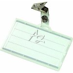 DONAU jmenovka s klipem, 88 x 55 mm, transparentní – Zboží Živě