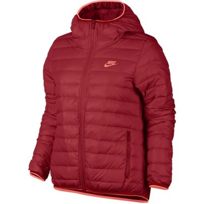 Nike Sportswear Jacket červená – Zboží Mobilmania