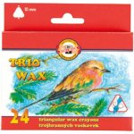 KOH-I-NOOR Trio Wax Voskovky 8274 24ks – Hledejceny.cz