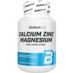 BioTech USA Calcium Zinc Magnesium 100 tablet – Hledejceny.cz