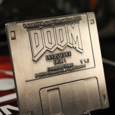 FaNaTtik Doom replika Floppy Disc Limited Edition 9 cm