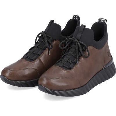 Remonte sneakersy D5977-22 Chestnut / Schwarz