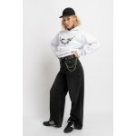 Reporter Young Dívčí černé široké džíny se zapínáním na zip ČERNÁ – Zboží Dáma