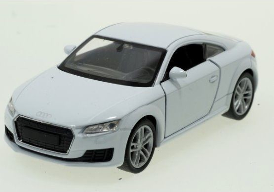 Welly Audi TT Coupe 2014 model bílé 1:34