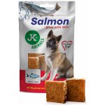 JK ANIMALS lososové kousky s kůží 80 g – Zboží Dáma