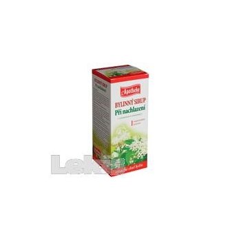 Apotheke sirup jitrocelový s přírodním vit. C 320 g