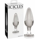 Icicles No. 26 kónický skleněný anální kolík průhledný – Hledejceny.cz