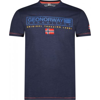 Geographical Norway tričko pánské JASIC tmavě modrá