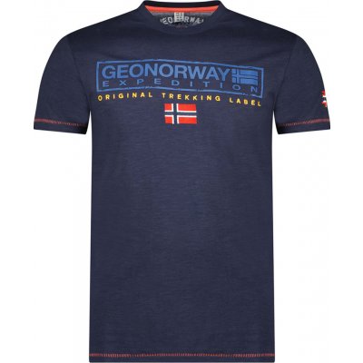 Geographical Norway tričko pánské JASIC tmavě modrá
