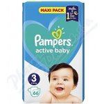 Pampers Active Baby 3 66 ks – Hledejceny.cz