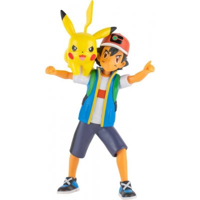 Boti Pokémon akční figurky Ash a Pikachu – Zboží Mobilmania