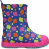 Dětská holínka Crocs Bump It Graphic Boot Ocean/Multi