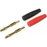 GForce Zlacené banánky 4.0mm červená + černá 1 sada – Sleviste.cz