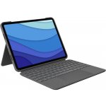 Logitech Combo Touch pouzdro s CZ klávesnicí iPad 12.9 5. 6. generace 920-010214 šedé – Zboží Mobilmania