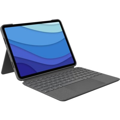 Logitech Combo Touch pouzdro s CZ klávesnicí iPad Pro 12.9 5./6. generace 920-010214 šedé – Zboží Živě