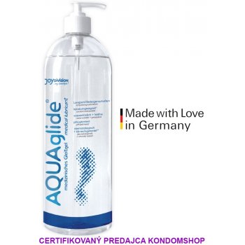 Joydivision Aquaglide lubrikační gel s pumpičkou 1l