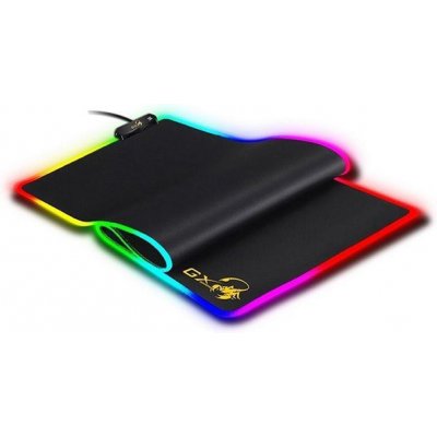 Herní podložka pod myš Genius GX-Pad 800S RGB, 800*300 mm, 3 mm, černá, podsvícená – Zbozi.Blesk.cz