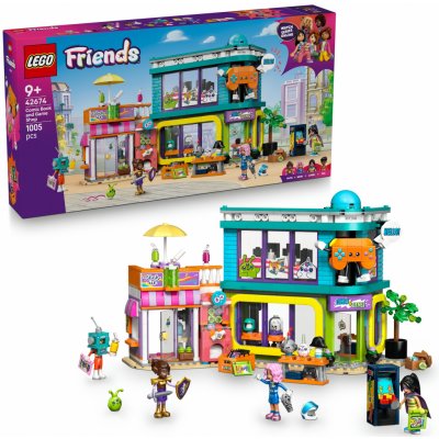 LEGO® Friends 42674 Obchod s komiksy a videohrami – Sleviste.cz