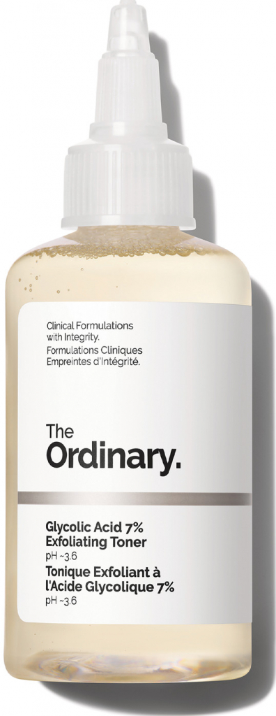 The Ordinary Glycolic Acid Exfoliating Toner exfoliační čisticí tonikum 100 ml