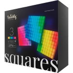 Twinkly Chytré nástěnné LED panely Square 64 diod 3 x vícebarevné – Hledejceny.cz