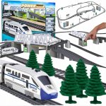 MalPlay XXL vláčkodráha na baterie Power Train 366 cm – Zboží Dáma