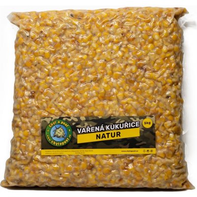 Chyť a pusť Vařená kukuřice 5kg Natur