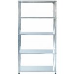 Majster Regál 200 x 60 x 40 cm 5 polic zinek – Zboží Mobilmania