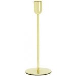 Svícen zlatý na kónickou svíčku - 22 cm – Sleviste.cz