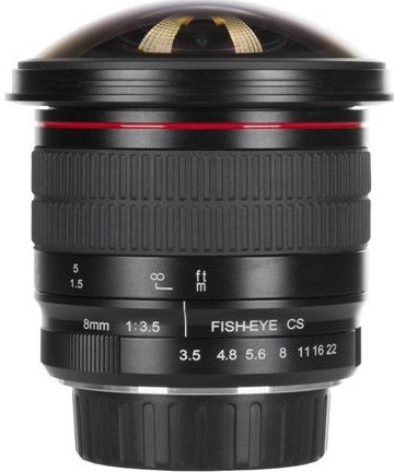 Meike 8mm f/3.5 Fisheye CS Canon EF