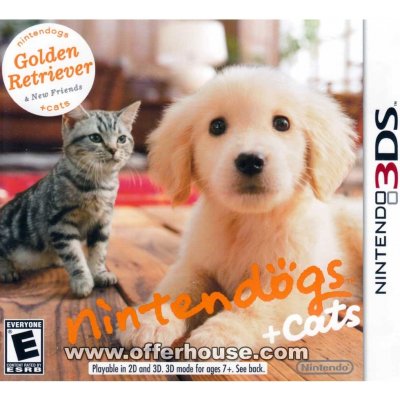Nintendogs + Cats - Golden Retriever and New Friends – Zboží Mobilmania