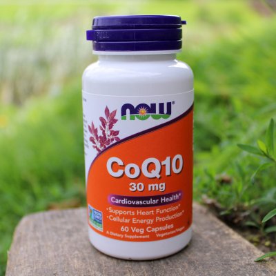Now Foods CoQ10 koenzym Q10 30 mg 60 kapslí