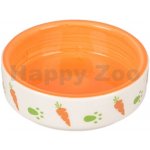 Flamingo miska keramická pro hlodavce Iggy oranžová 8,5 cm 70 ml – Zboží Dáma
