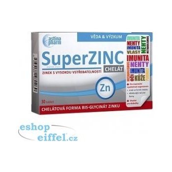 Astina SuperZINC CHELÁT 30 tablet