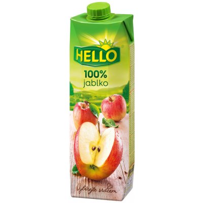 Hello jablko 100% 1 l – Zboží Dáma