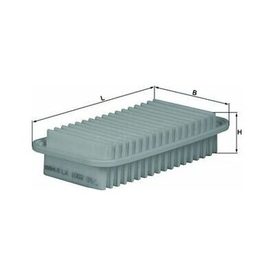 MAHLE ORIGINAL Vzduchový filtr LX1002 – Hledejceny.cz