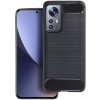 Pouzdro a kryt na mobilní telefon Xiaomi Pouzdro Forcell Case CARBON XIAOMI REDMI NOTE 8 PRO černé