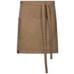 Exner Krátká zástěra do pasu EX197 Mid Brown Washed 80 x 45 cm – Hledejceny.cz