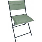 OBI Skládací židle Toconao antracitová/zelená 81 x 45 x 51 cm – Hledejceny.cz