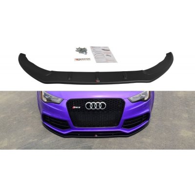 Maxton Design spoiler pod přední nárazník pro Audi RS5 8T, černý lesklý plast ABS – Zbozi.Blesk.cz