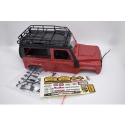 IQ models Červená karoserie pro RC auto RMT LAND ROVER 1/12