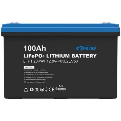 EPEVER LiFePO4 12V/100Ah LFP1.28KWH12.8V-P65L2EV50 – Zboží Živě