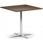 B2B Partner Aura 60 x 60 cm chrom podnož ořech 499913 – Hledejceny.cz