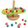 Dřevěná hračka Small Foot motorická vyvažování balancující houpačka