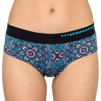 69SLAM Dámské kalhotky Boxer pastel mandala – Zboží Mobilmania