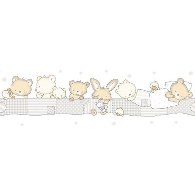 ICH Wallcoverings 471-1 Dětská samolepící bordura Pippo, rozměry 0,16 x 5 m – Hledejceny.cz