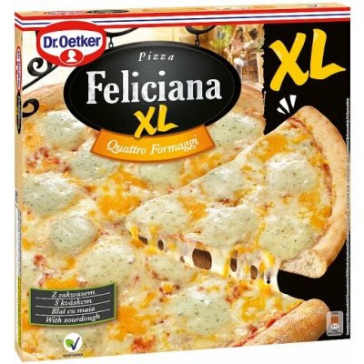 Dr. Oetker Feliciana Pizza Quattro Formaggi XL 445g – Zboží Dáma