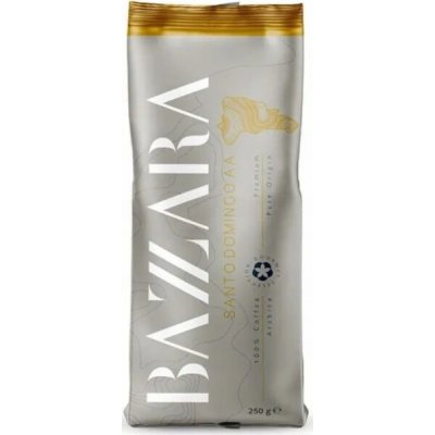 Bazzara Káva Arabica Santo Domingo Washed AA zrnková 250 g – Hledejceny.cz