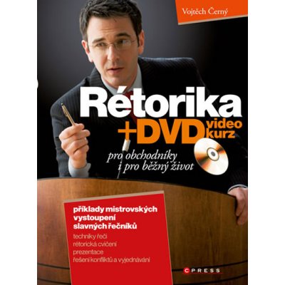 Rétorika pro obchodníky i běžný život + DVD – Zboží Mobilmania